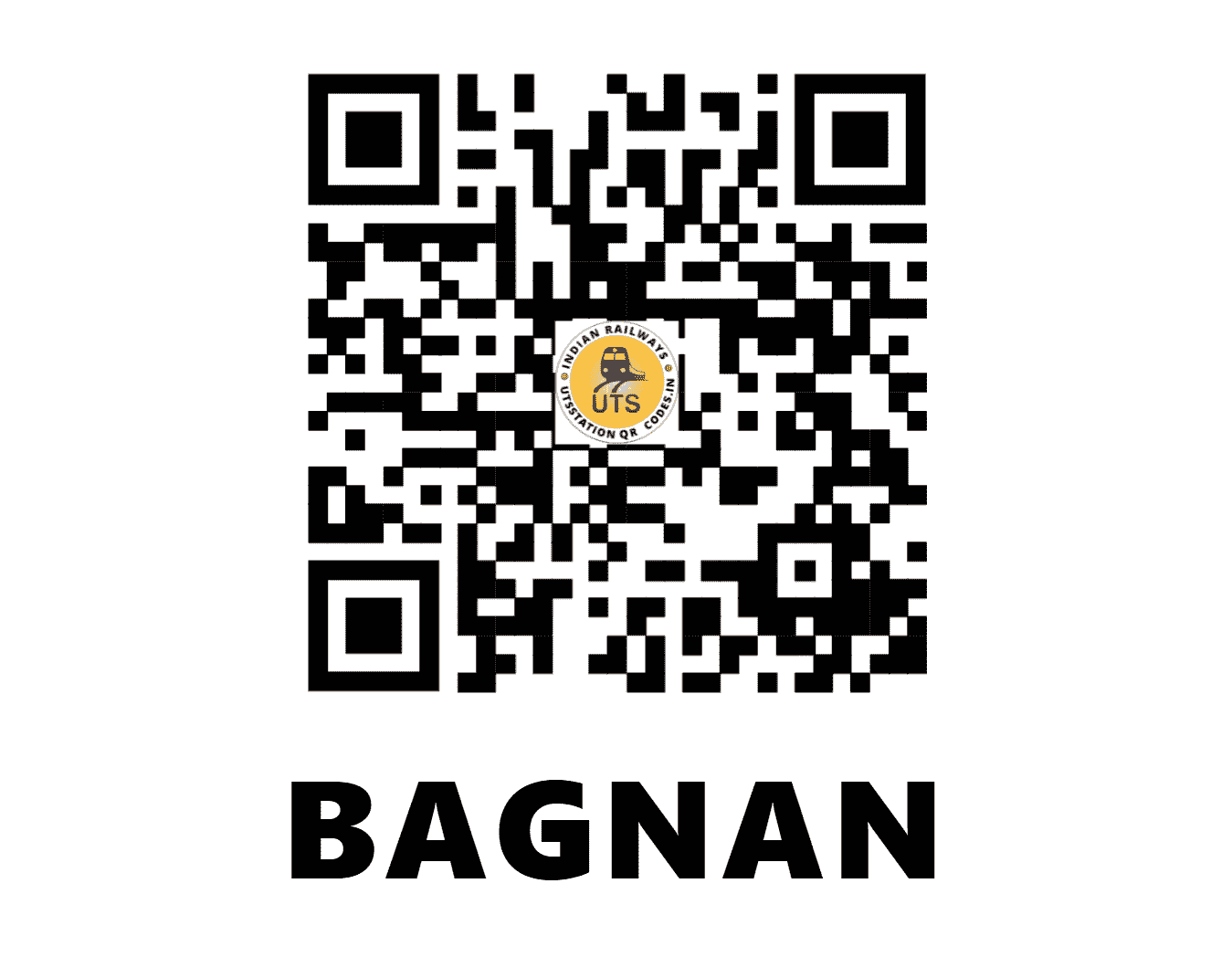 UTS QR Code for BAGNAN - BZN (SE - WEST BENGAL)